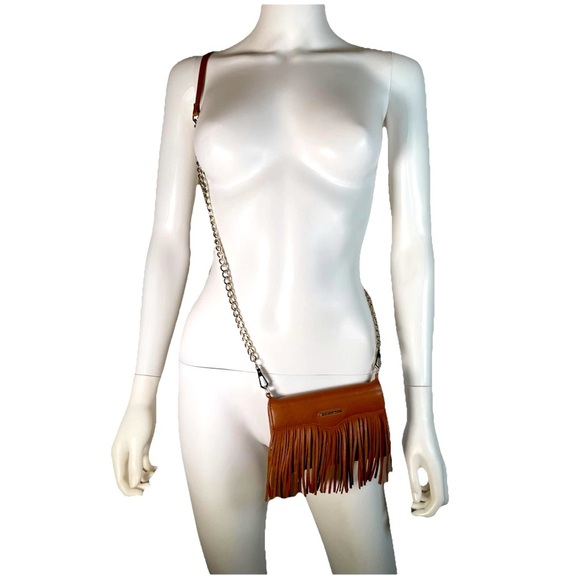 Rebecca Minkoff Convertible Fringe X Case Mate Crossbody Bag Wallet PHONE CASE - Picture 1 of 16